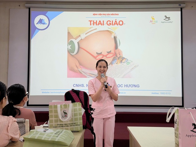 Thai giáo – hành trình kết nối yêu thương từ những nhịp đập đầu đời - Ảnh 1.