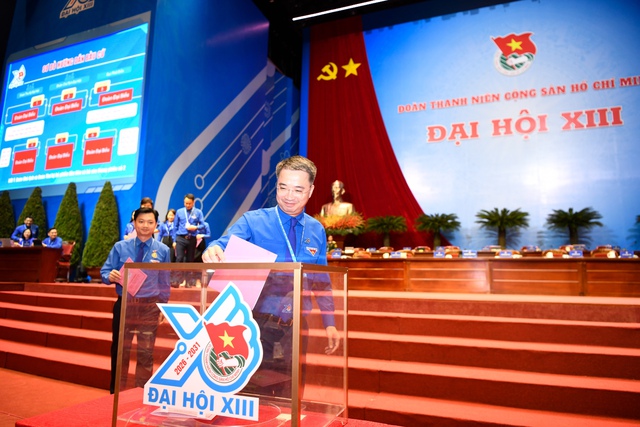 Đại hội Đo&agrave;n to&agrave;n quốc lần thứ XIII bầu Ban Chấp h&agrave;nh Trung ương Đo&agrave;n - Ảnh 3.