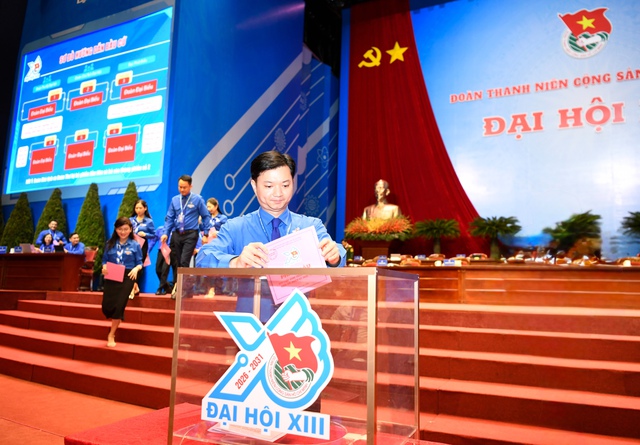Đại hội Đo&agrave;n to&agrave;n quốc lần thứ XIII bầu Ban Chấp h&agrave;nh Trung ương Đo&agrave;n - Ảnh 2.