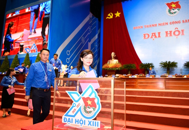 Đại hội Đo&agrave;n to&agrave;n quốc lần thứ XIII bầu Ban Chấp h&agrave;nh Trung ương Đo&agrave;n - Ảnh 5.