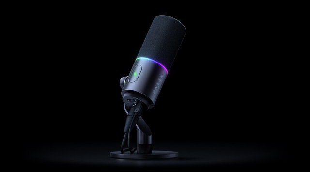 Razer ra mắt Seiren V3 Pro: Chiếc micro XLR đầu tiên của "Rắn xanh" tích hợp công nghệ AI chống ồn - Ảnh 1.