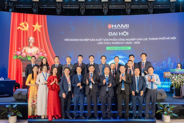 Hội Doanh nghiệp sản xuất sản phẩm c&ocirc;ng nghiệp chủ lực th&agrave;nh phố H&agrave; Nội tổ chức th&agrave;nh c&ocirc;ng Đại hội lần thứ II, nhiệm kỳ 2026 &ndash; 2031 - Ảnh 3.