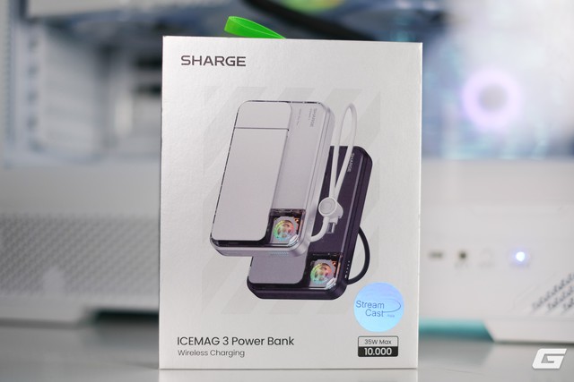 Trên tay viên pin MagSafe “không giống ai” với quạt RGB, thiết kế đậm chất Cyberpunk, chuẩn Qi2.2 xịn nhất hiện nay - Ảnh 1.