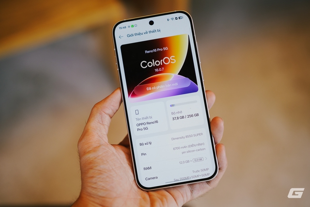 Đ&acirc;y l&agrave; OPPO Reno16 Pro 5G: Mặt lưng 3D nổi si&ecirc;u "ảo diệu", camera 200MP v&agrave; chế độ chụp ảnh giả lập phim rất GenZ- Ảnh 38.