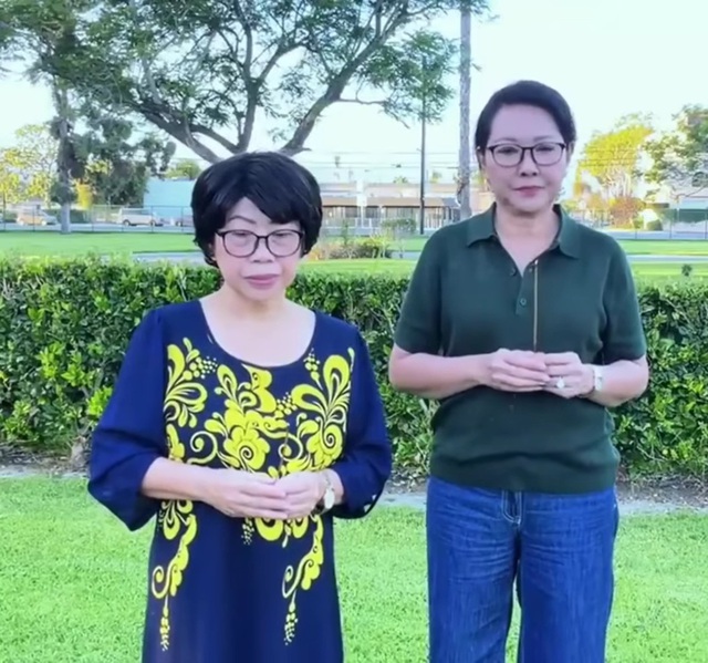 Hai nữ nghệ sĩ sang Mỹ vào nghĩa trang, ra về gặp sự cố - Ảnh 2.