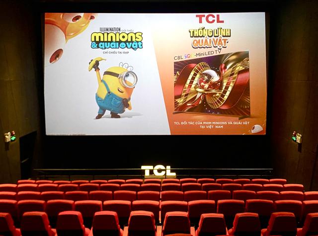 TCL đưa TV C8L SQD-Mini LED đến gần hơn với trải nghiệm điện ảnh th&ocirc;ng qua m&agrave;n hợp t&aacute;c c&ugrave;ng "Minions & Qu&aacute;i Vật" - Ảnh 1.