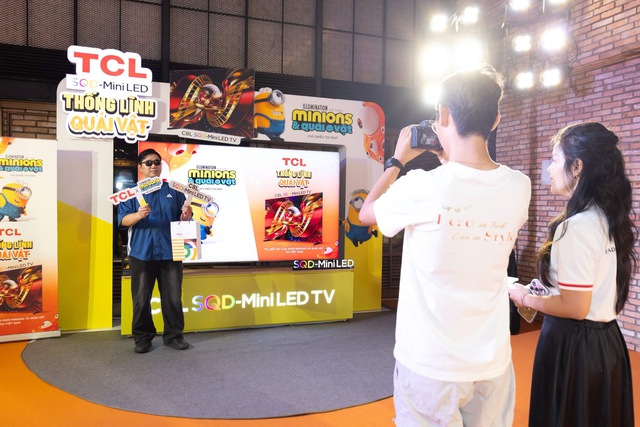TCL đưa TV C8L SQD-Mini LED đến gần hơn với trải nghiệm điện ảnh th&ocirc;ng qua m&agrave;n hợp t&aacute;c c&ugrave;ng "Minions & Qu&aacute;i Vật" - Ảnh 3.