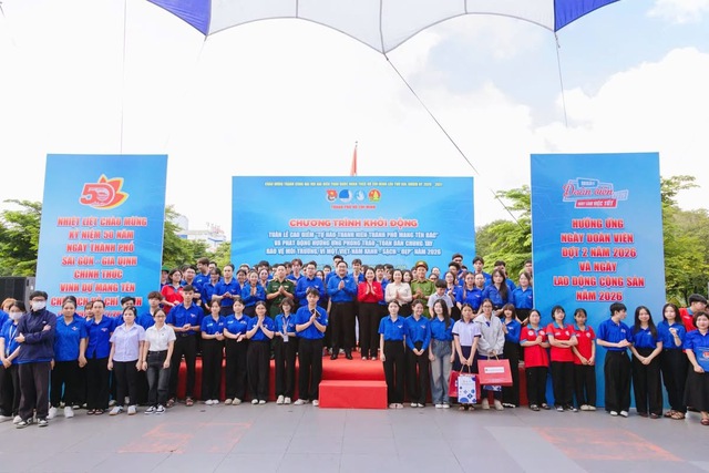 Khởi động Tuần lễ cao điểm &ldquo;Tự h&agrave;o thanh ni&ecirc;n Th&agrave;nh phố mang t&ecirc;n B&aacute;c&rdquo;: Lan tỏa kh&aacute;t vọng cống hiến, chung tay v&igrave; cộng đồng - Ảnh 5.