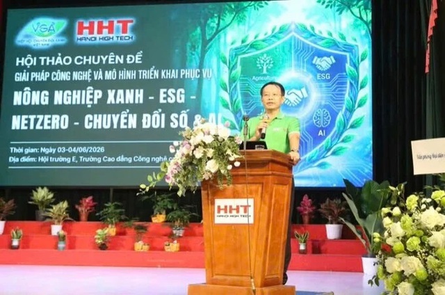 Hội thảo v&agrave; Triển l&atilde;m c&ocirc;ng nghệ N&ocirc;ng nghiệp Xanh: Hướng tới mục ti&ecirc;u chuyển đổi số v&agrave; chuyển đổi xanh - Ảnh 2.