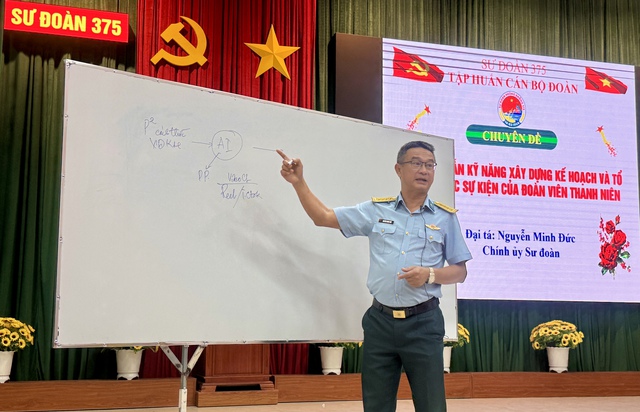 Chuyển đổi số - Động lực nâng cao chất lượng công tác Đảng, công tác chính trị ở Sư đoàn 375 - Ảnh 1.