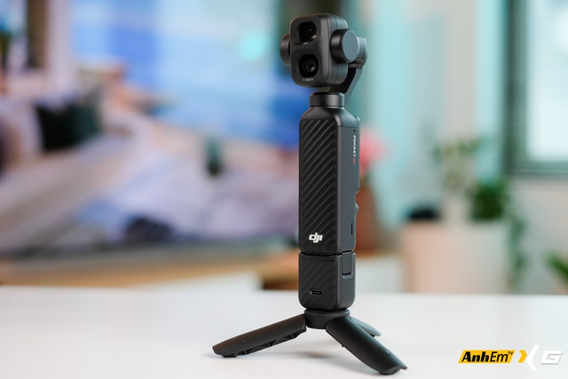 Trên tay DJI Osmo Pocket 4P: Một bước tiến lớn về khả năng quay phim, một bước lùi nhỏ về sự tiện lợi- Ảnh 5.