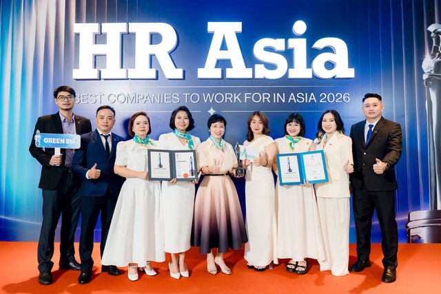 Green SM giành cú giải thưởng HR Asia Awards 2026 - Ảnh 2.