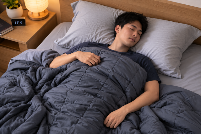 Chiếc chăn nặng gần 16kg đã phổ biến ở phương Tây từ nhiều năm trước nhưng ít người Việt biết đến: Thực sự có giúp ngủ ngon hơn? - Ảnh 5.