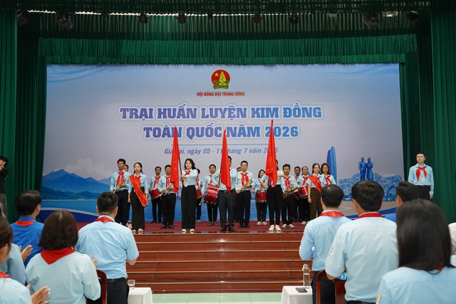 Bế mạc Trại huấn luyện Kim Đồng cấp I toàn quốc năm 2026 - Ảnh 2.