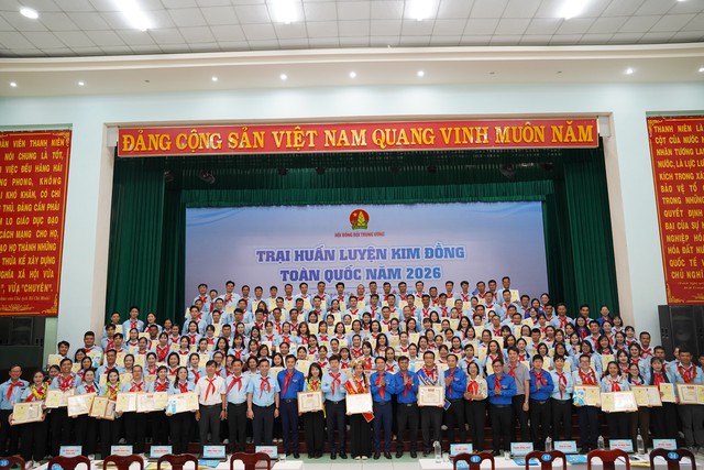 Bế mạc Trại huấn luyện Kim Đồng cấp I toàn quốc năm 2026 - Ảnh 4.