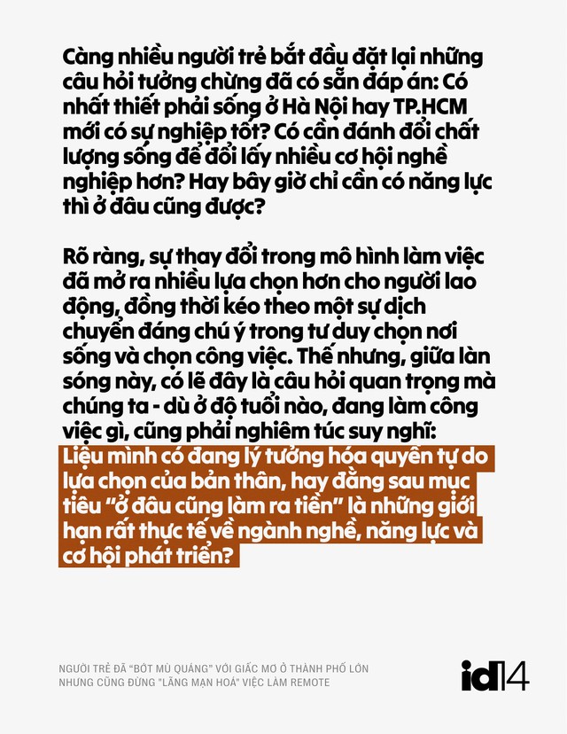 Sếp nh&acirc;n sự 30 năm: Người trẻ đ&atilde; "bớt m&ugrave; qu&aacute;ng" với giấc mơ ở th&agrave;nh phố lớn, nhưng cũng đừng "l&atilde;ng mạn ho&aacute;" việc l&agrave;m remote- Ảnh 2.
