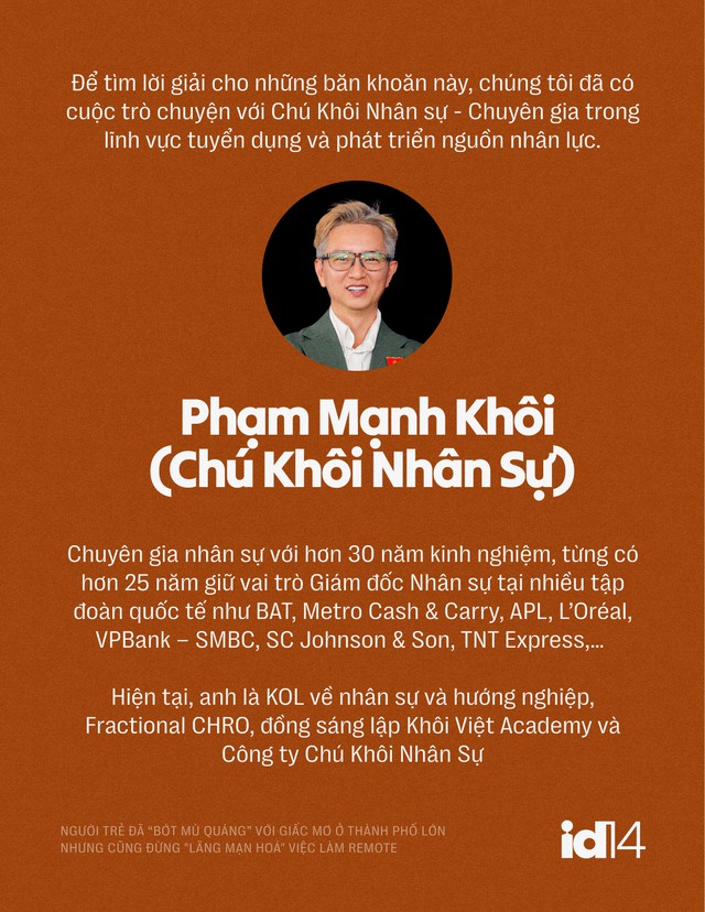 Sếp nh&acirc;n sự 30 năm: Người trẻ đ&atilde; "bớt m&ugrave; qu&aacute;ng" với giấc mơ ở th&agrave;nh phố lớn, nhưng cũng đừng "l&atilde;ng mạn ho&aacute;" việc l&agrave;m remote- Ảnh 3.