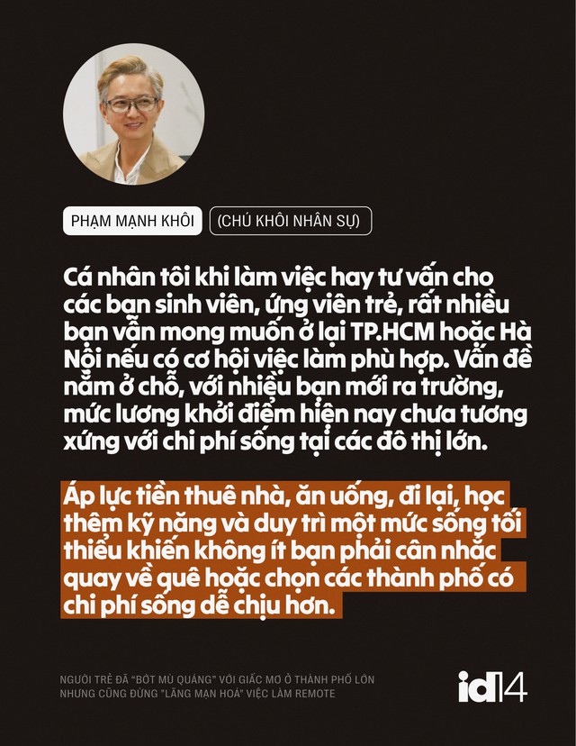 Sếp nh&acirc;n sự 30 năm: Người trẻ đ&atilde; "bớt m&ugrave; qu&aacute;ng" với giấc mơ ở th&agrave;nh phố lớn, nhưng cũng đừng "l&atilde;ng mạn ho&aacute;" việc l&agrave;m remote- Ảnh 5.