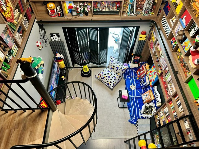 Penthouse 72m² gây sốt vì như bê từ Harry Potter ra- Ảnh 2.