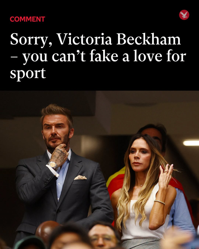 Xin lỗi Victoria Beckham - cô không thể giả vờ tình yêu dành cho thể thao!- Ảnh 2.