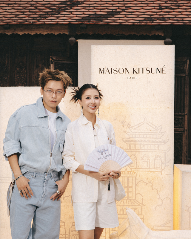 Omakase cùng Maison Kitsuné: Nhà cáo ra mắt BST mới cùng dàn KOLs đình đám - Ảnh 2.
