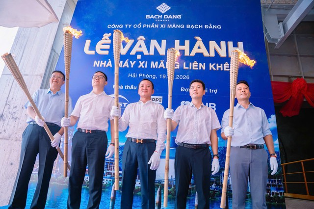 Hải Phòng có thêm thương hiệu Xi măng Bạch Đằng chất lượng cao đi vào hoạt động - Ảnh 1.