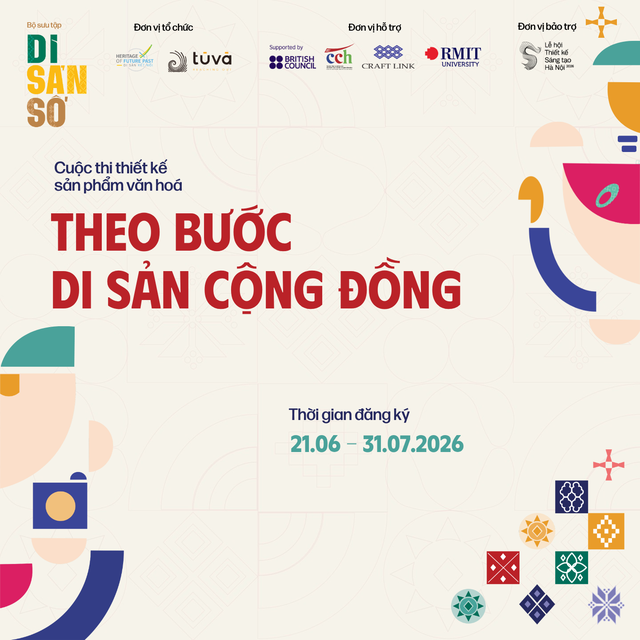 Khi văn h&oacute;a bản địa trở th&agrave;nh lợi thế cạnh tranh: Theo Bước Di Sản Cộng Đồng 2026 tiếp sức nh&agrave; thiết kế trẻ bằng nguồn lực t&agrave;i ch&iacute;nh v&agrave; chuy&ecirc;n m&ocirc;n - Ảnh 1.