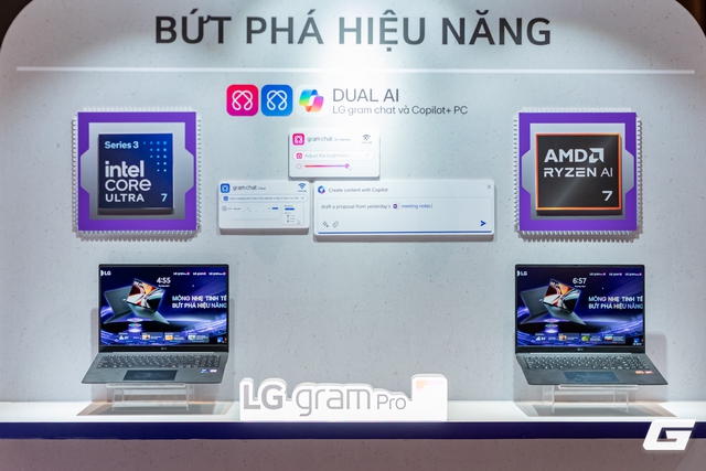 LG gram AI 2026 ra mắt tại Việt Nam: Laptop si&ecirc;u nhẹ t&iacute;ch hợp nền tảng Dual AI d&ugrave;ng được cả khi ngoại tuyến - Ảnh 3.