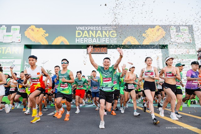 Herbalife Việt Nam khuyến khích lối sống năng động lành mạnh tại VnExpress Đà Nẵng International Marathon Herbalife Cup 2026 - Ảnh 1.