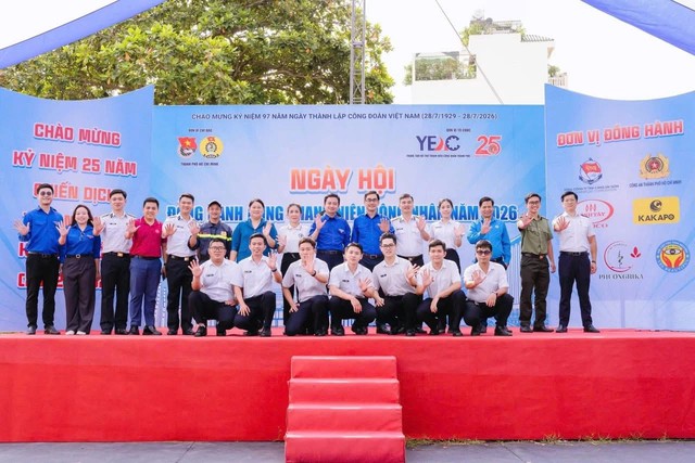Kỳ nghỉ Hồng lần thứ 25: Lan tỏa yêu thương, đồng hành cùng thanh niên công nhân Thành phố Hồ Chí Minh - Ảnh 2.