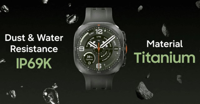 Galaxy Watch Ultra 2 lộ khả năng kháng nước vượt chuẩn IP68, màn hình sáng 5.000 nit và pin lớn hơn 35%- Ảnh 2.