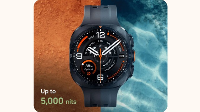 Galaxy Watch Ultra 2 lộ khả năng kháng nước vượt chuẩn IP68, màn hình sáng 5.000 nit và pin lớn hơn 35%- Ảnh 3.