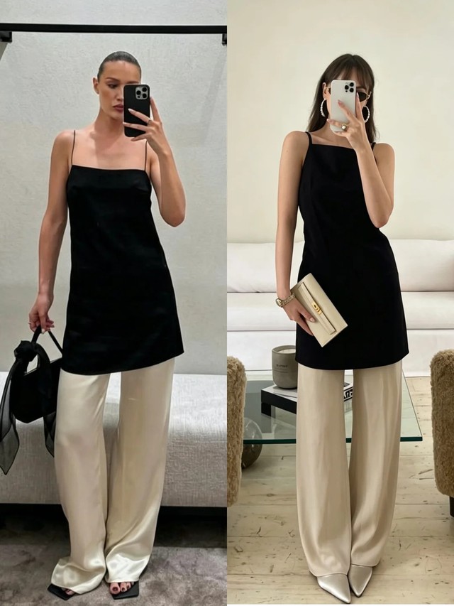 Áo hai dây dáng dài và áo quây dài: Món đồ tối giản đang được những cô gái mặc đẹp diện nhiều nhất hè này - Ảnh 5.