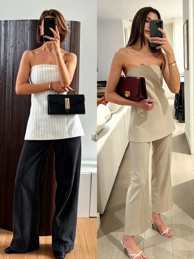 Áo hai dây dáng dài và áo quây dài: Món đồ tối giản đang được những cô gái mặc đẹp diện nhiều nhất hè này - Ảnh 3.