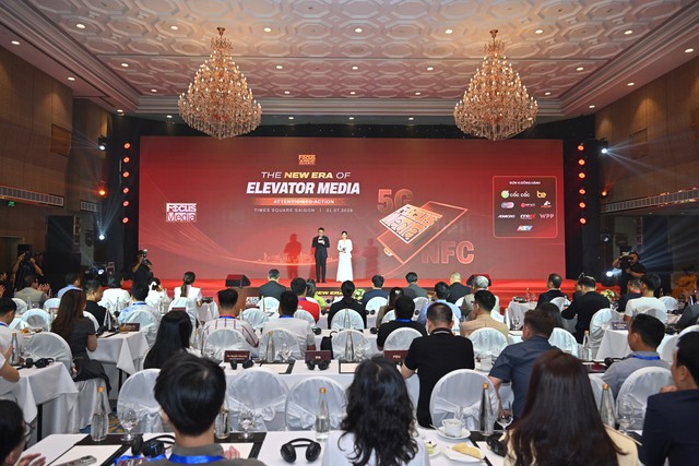 Hơn 200 đại biểu là lãnh đạo doanh nghiệp quy tụ tại sự kiện "The New Era of Elevator Media - Attention to Action" - Ảnh 1.