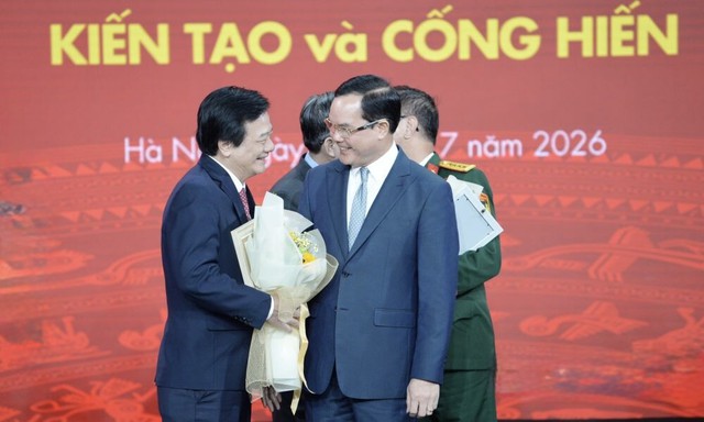 Rạng ngời t&acirc;m - tr&iacute; - đức của Anh h&ugrave;ng Lao động Tạ Văn Trầm tại &ldquo;Vinh quang Việt Nam&rdquo; 2026 - Ảnh 1.