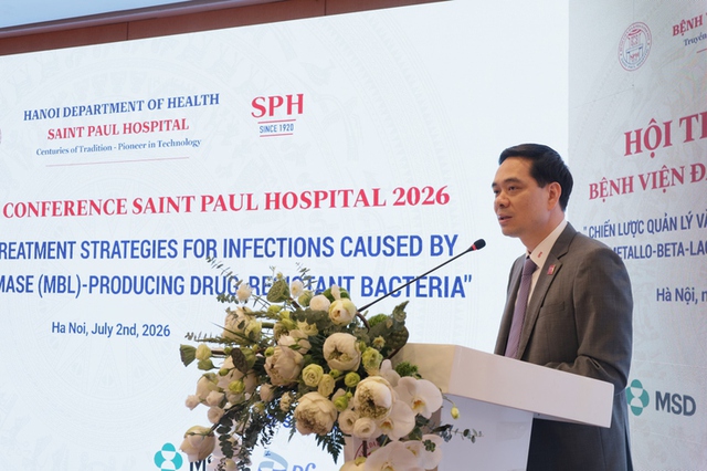 Hội thảo quốc tế lần thứ V về chiến lược điều trị vi khuẩn kháng kháng sinh - Ảnh 1.