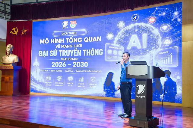 Đo&agrave;n Thanh ni&ecirc;n tổ chức tập huấn ứng dụng AI v&agrave; c&ocirc;ng cụ số trong c&ocirc;ng t&aacute;c truyền th&ocirc;ng d&agrave;nh cho Mạng lưới Đại sứ truyền th&ocirc;ng VNPT - Ảnh 3.