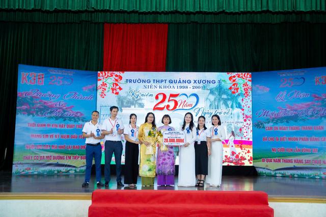 Khóa 38 trường THPT Quảng Xương 1 kỷ niệm 25 năm ngày trở về - Ảnh 23.