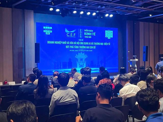 Diễn đàn Kinh tế Thủ đô năm 2026: Ứng dụng AI và thương mại điện tử bứt phá tăng trưởng hai con số - Ảnh 3.