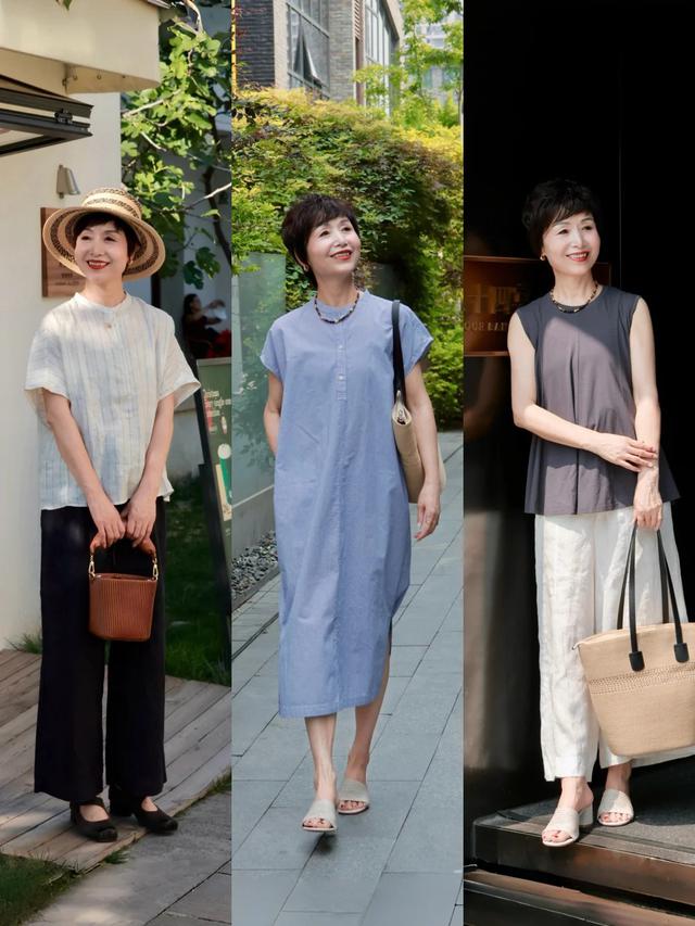 Phụ nữ ngo&agrave;i 60 tuổi mặc g&igrave; m&ugrave;a h&egrave;? 3 c&ocirc;ng thức từ đồ cơ bản gi&uacute;p vẻ ngo&agrave;i thanh lịch, nhẹ nh&agrave;ng- Ảnh 7.