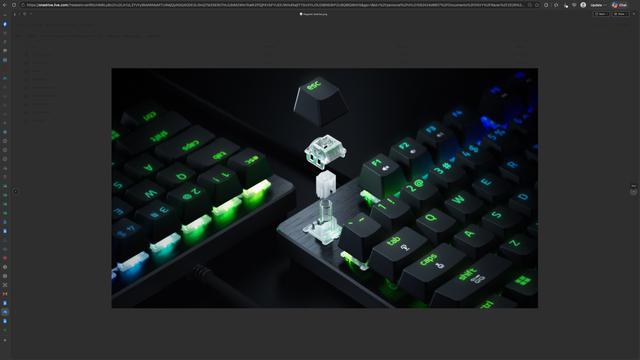 Razer Huntsman V3 HE Magnetic 8KHz ra mắt tại Việt Nam: polling rate 8000Hz, switch Hall Effect, gi&aacute; từ 3,79 triệu đồng - Ảnh 4.