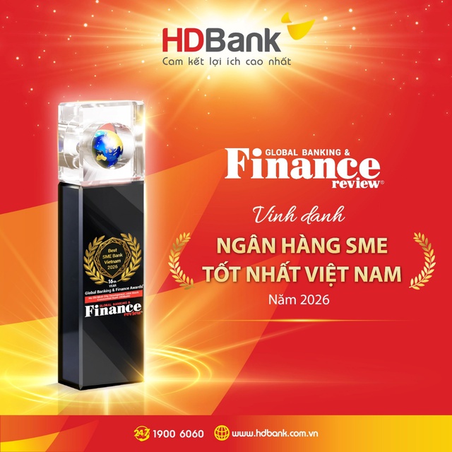 HDBank ghi dấu ấn quốc tế với bộ ba giải thưởng danh giá về bán lẻ, SME và tài trợ chuỗi cung ứng - Ảnh 2.
