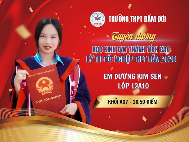 Trường THPT Đầm Dơi rạng danh với nhiều thành tích nổi bật trong kỳ thi tốt nghiệp THPT năm 2026 - Ảnh 6.