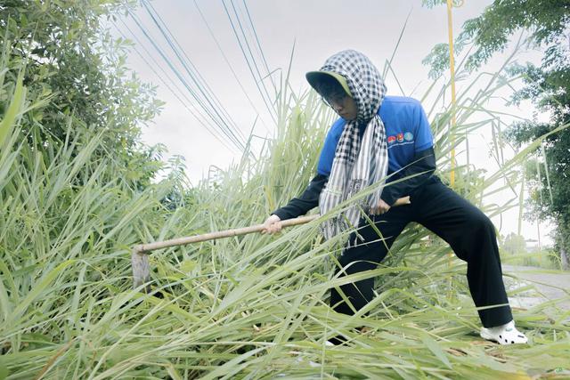 Dấu ấn tình nguyện tại ấp Thiềng Liềng: Khi sức trẻ Học viện Cán bộ làm bừng sáng xã đảo Thạnh An - Ảnh 6.