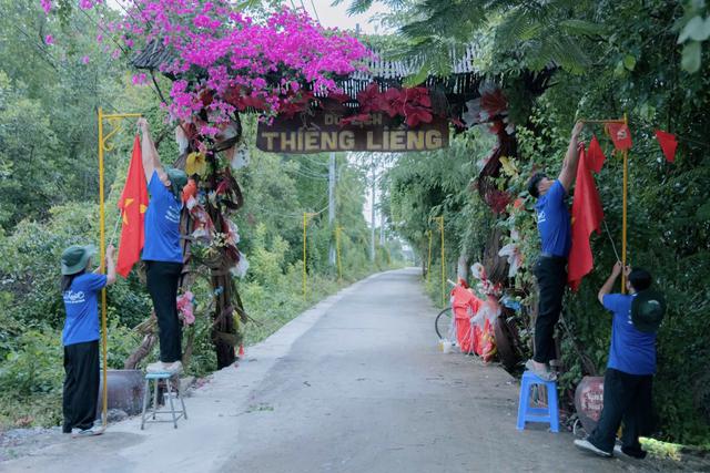 Dấu ấn tình nguyện tại ấp Thiềng Liềng: Khi sức trẻ Học viện Cán bộ làm bừng sáng xã đảo Thạnh An - Ảnh 7.