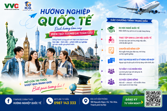 Cơ hội học bổng và du học nghề tại nước ngoài cùng ICG - Ảnh 2.