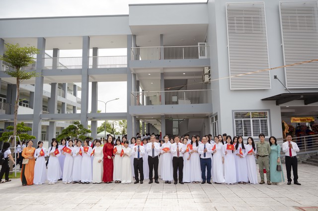 Khánh thành Trường THPT Võ Nguyên Giáp – động lực mới cho giáo dục đô thị - Ảnh 2.