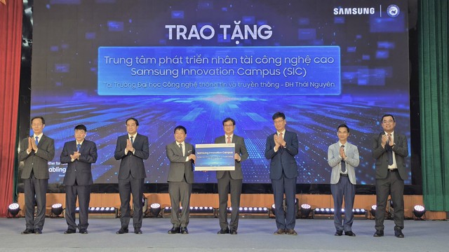 Samsung Việt Nam khánh thành Trung tâm phát triển nhân tài công nghệ cao Samsung Innovation Campus tại tỉnh Thái Nguyên - Ảnh 2.
