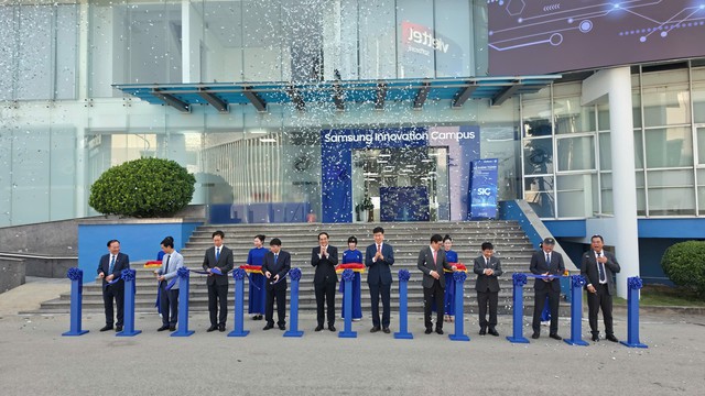 Samsung Việt Nam khánh thành Trung tâm phát triển nhân tài công nghệ cao Samsung Innovation Campus tại tỉnh Thái Nguyên - Ảnh 1.